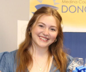 Color photo of Jocelyn Droes the 2026 MCBDD Donor Scholarship recipient.